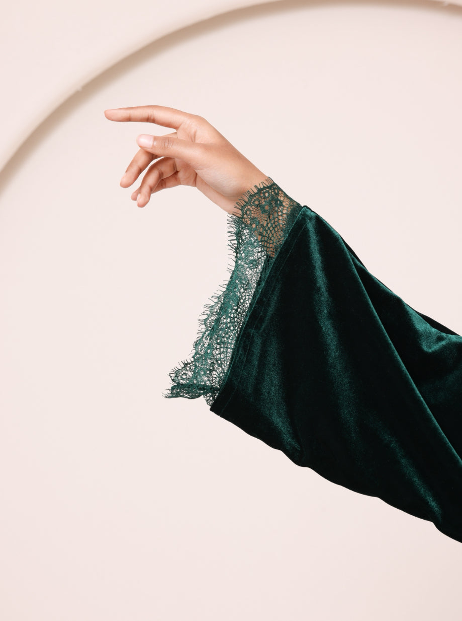 Jewel Velvet Lace